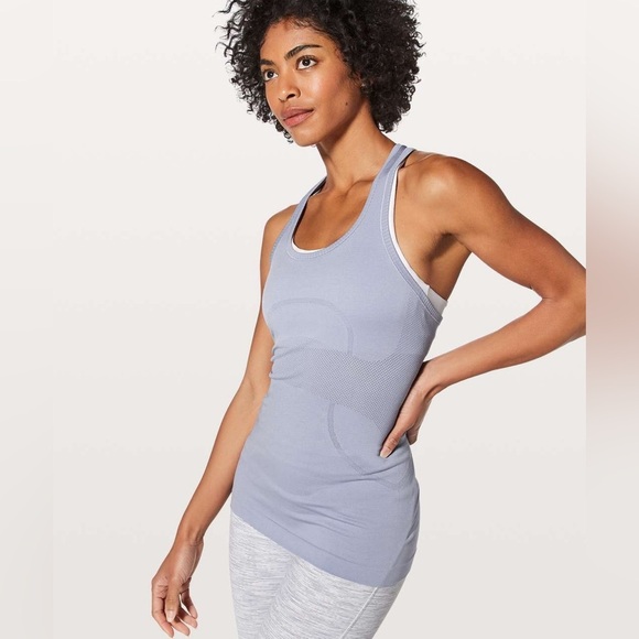 lululemon athletica Tops - Lululemon Swiftly Tech Racerback Tank – berry mist (Size 6)